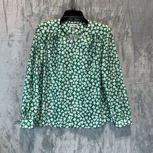 VTG Amy Adams Women's‎ Cardigan 16 Shamrock St Patrick's Day ILGWU Union Made